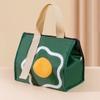 Borsa da Picnic in Tela con Motivo Orsetto Cartoon, Borsa Termica Tote per Pranzo, Contenitore per Alimenti