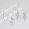 Nail Stand Non-Magnetic False Nail Tips Holder For Cat Eye Gel Press On Nails Display Rack Acrylic Nail Painting 1/5/10 Grids