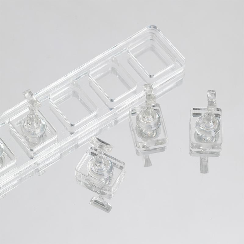 Nail Stand Non-Magnetic False Nail Tips Holder For Cat Eye Gel Press On Nails Display Rack Acrylic Nail Painting 1/5/10 Grids