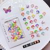 Small Cartoon Mushroom Resin Accessories for DIY: Hair Clips, Nail Art, Phone Case Stickers