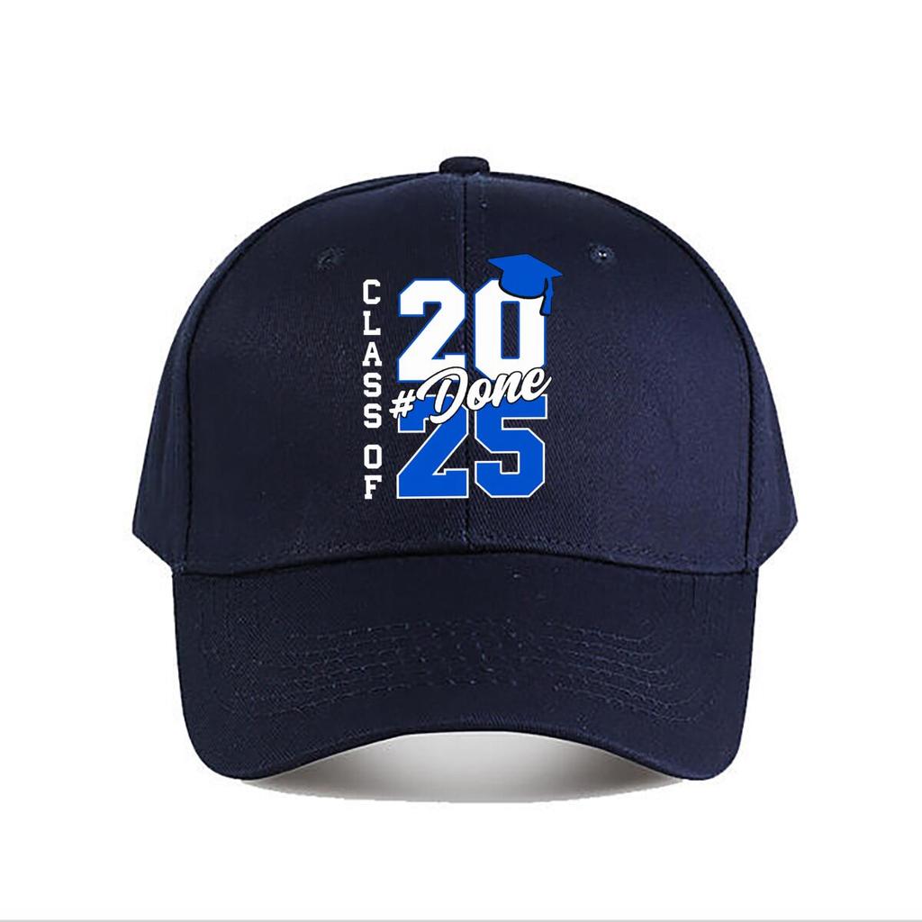 Class Of Grad Done Baseball Cap Fashion Unisex Sunhat Womens Outdoor Sports