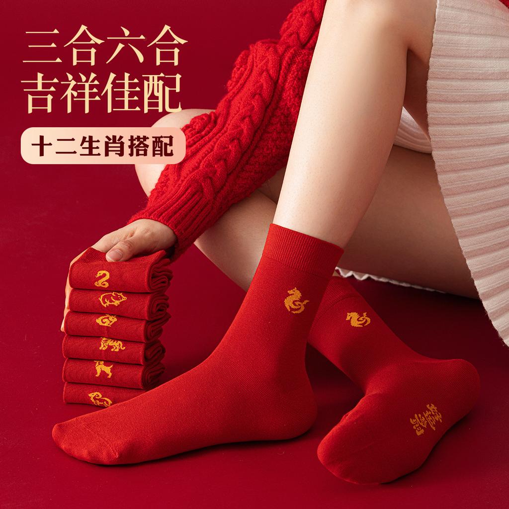 Zodiac Socks 4-Pair Set
