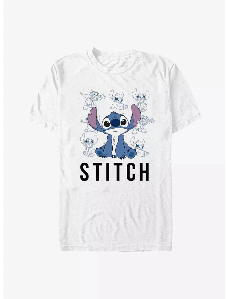 Lilo Stitch Poses Stitch T Shirt Size S 4XL Gift For Friends S