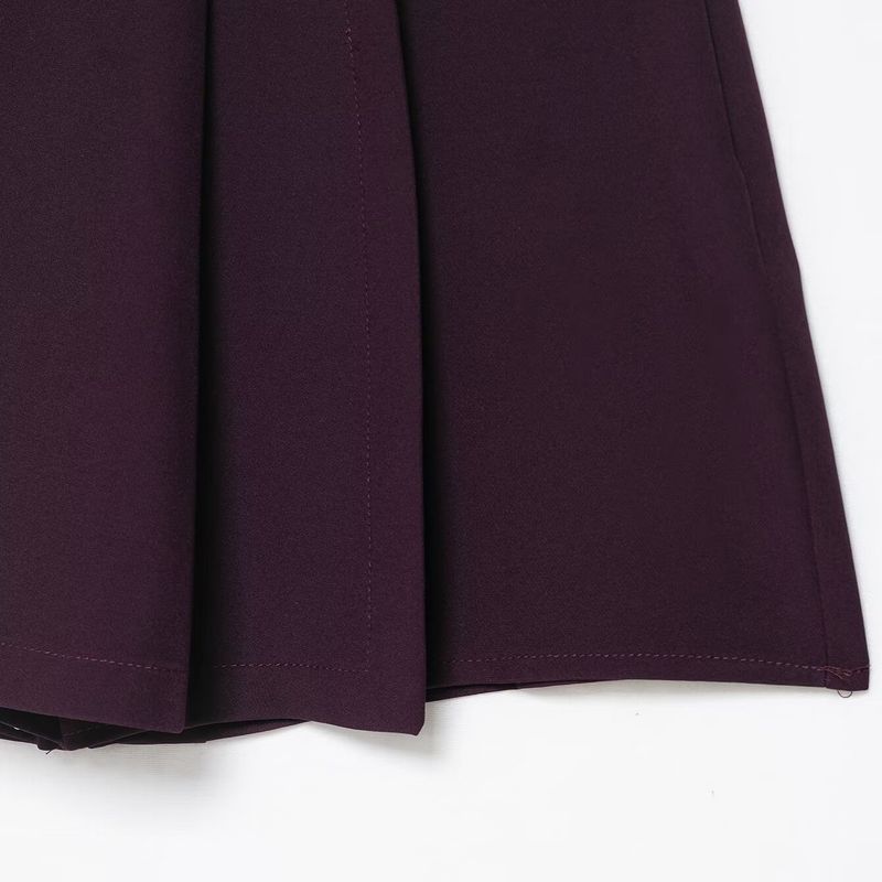 Kaslead New Women clothes Western Style Fashion Chain Wide Pleat Casual Shorts 1478270