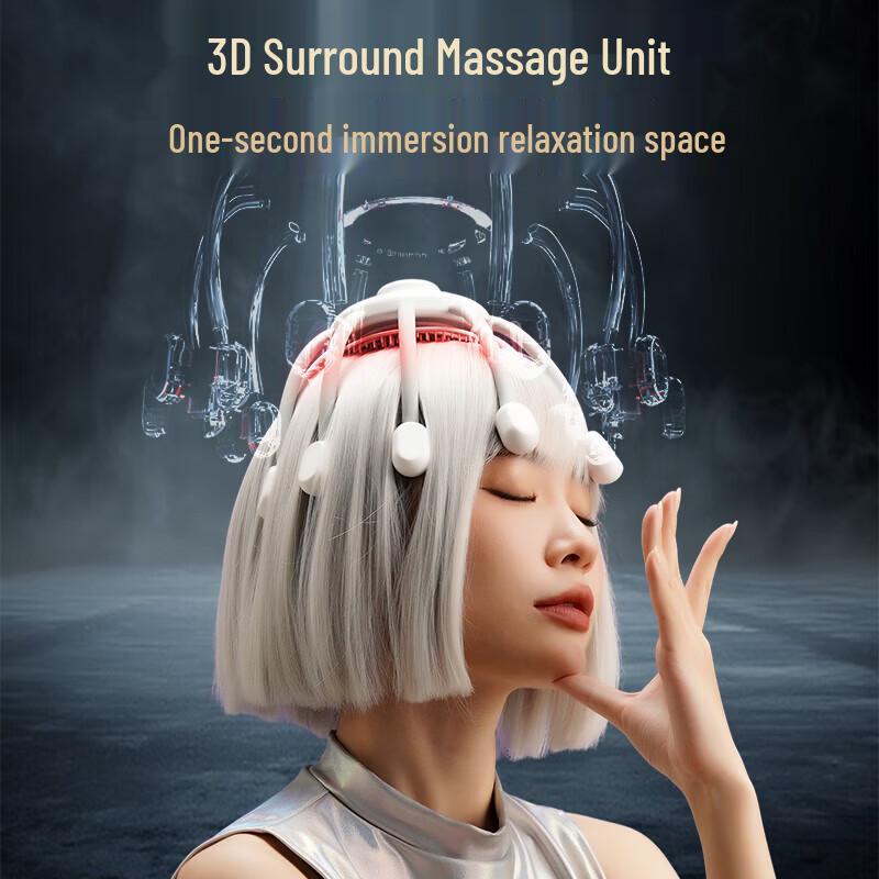 HEZHENG HZ-RELAX-2 Smart Head Massager CN Plug (adapter Included)