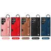Wristband Ring Holder Cards Solt Leather Wallet Case For Samsung Galaxy S24 Ultra S23 FE S22 Plus A55 A15 A25 A35 A12 A52 Cover