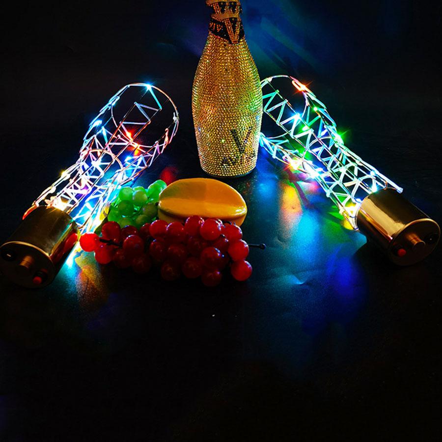 Evento de Bar de Clube novo popular Topper de garrafa de Champanhe recarregável laser led stick de garrafa Flash Stick LED Sparkler Estrobo Bastão