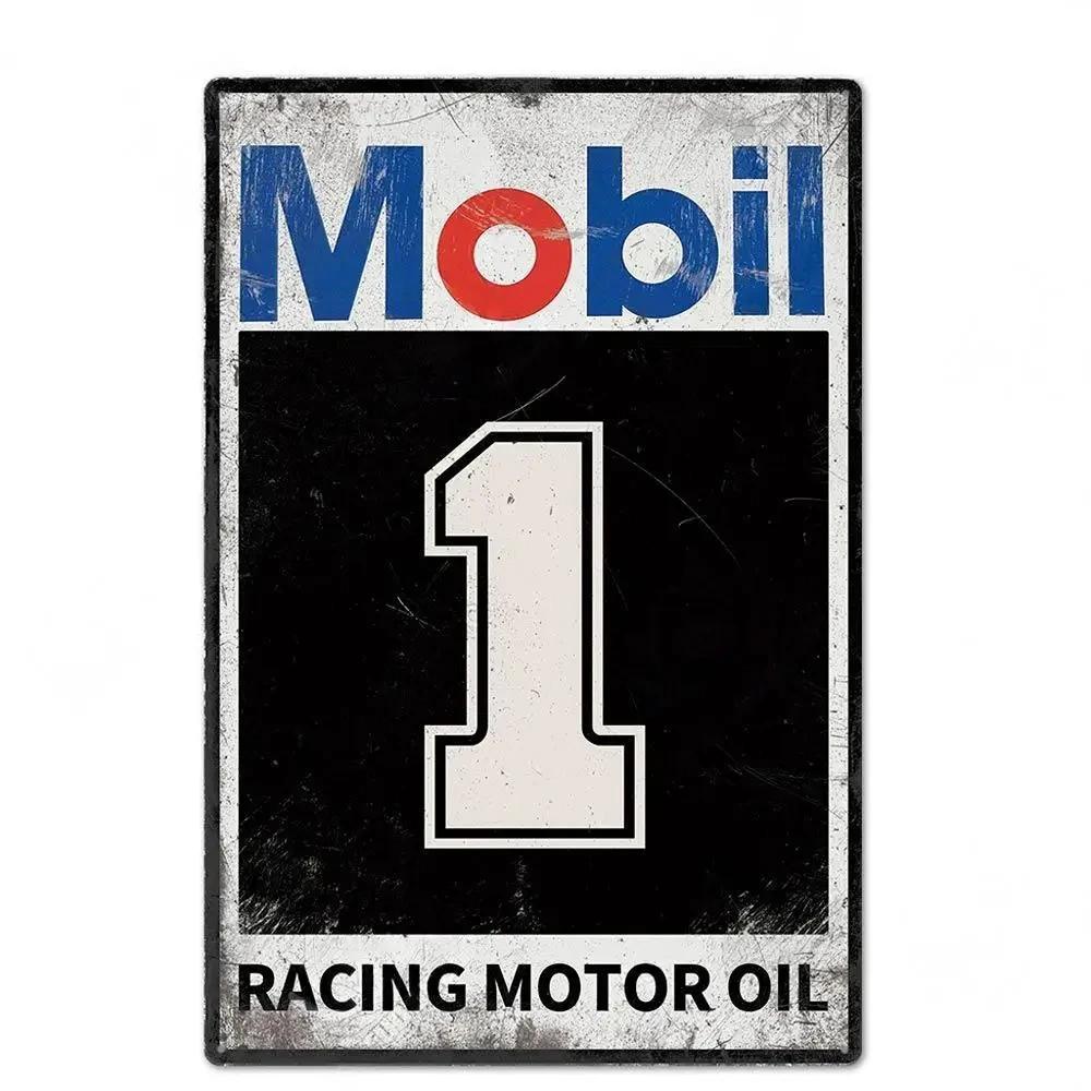Engine Lubricate Oil Garage Wall Decor Metal Tin Sign Vintage Rusty Crafts Poster Signs Motor Car Shop Decor Tinplate Plaques