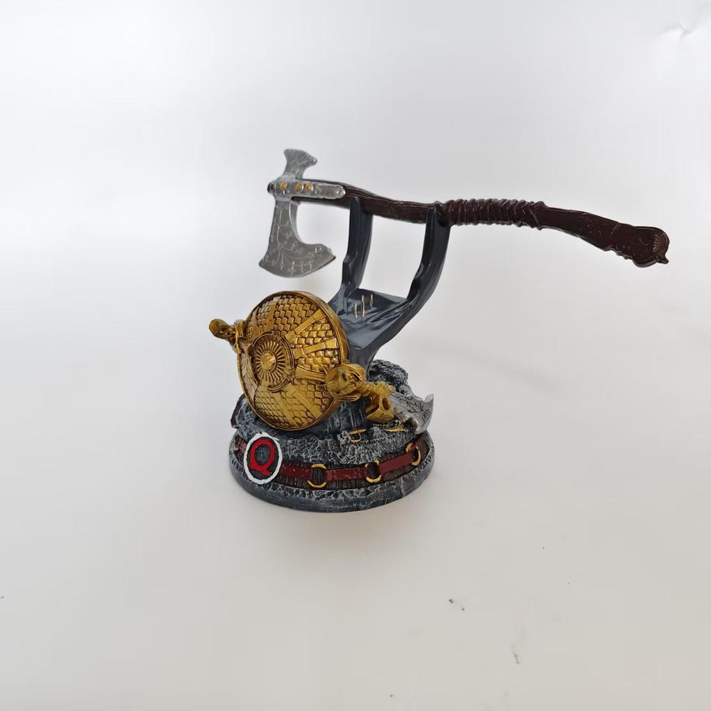Ps Series Handle Bracket Resin Statue Ornament Decorative Venom Image Leviathan Axe Model