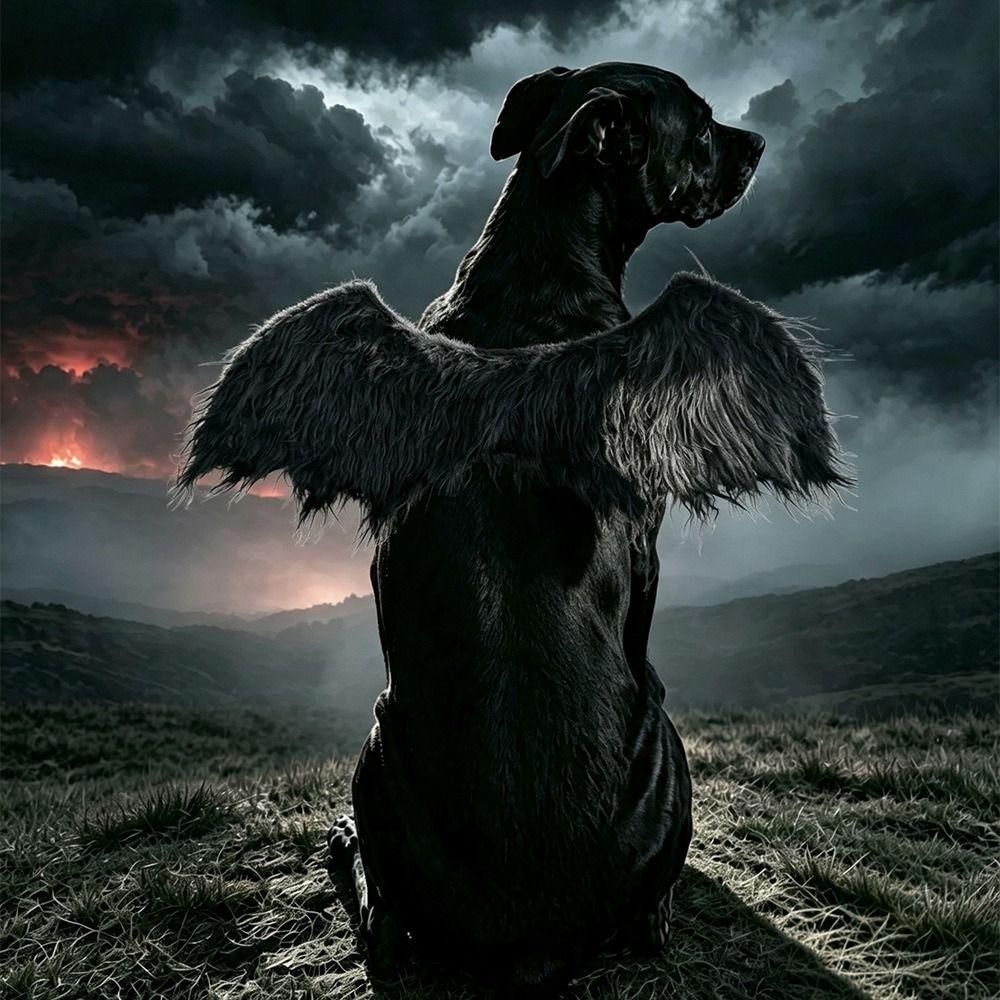 Back Worn Dog Costume Wings Lightweight PET Wings Premium Dog Wing Clothing  Halloween