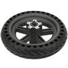 Cellular Rear Wheel Fit for Xiaomi Electric Scooter Black Rubber Tire Wear Resistant
