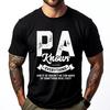 Pa Knows Everything 60th Funny Printed T-Shirt Spring Cotton T Shirt Mens Clothing Men Free Shipping Clothes Mother's Day