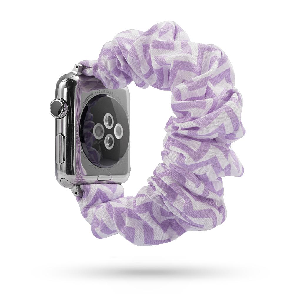 Scrunchie Strap for apple watch band 44mm 40mm 45mm 41mm 38mm 42mm 49mm correa bracelet iwatch series 4 5 6 3 SE 7 8 9 ultra 2