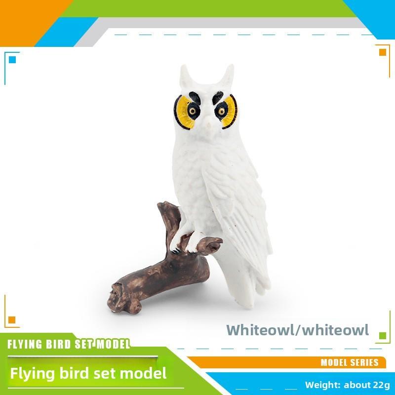 Bird Animal Model With Plastic Material For Home Decor And Collecting