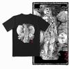Coolmind YG Body Building Gym Cotton Exclusive Graphic Men T Shirt for Men Cotton Big Size Cool BLACK Men's Novelty Tee Shirt