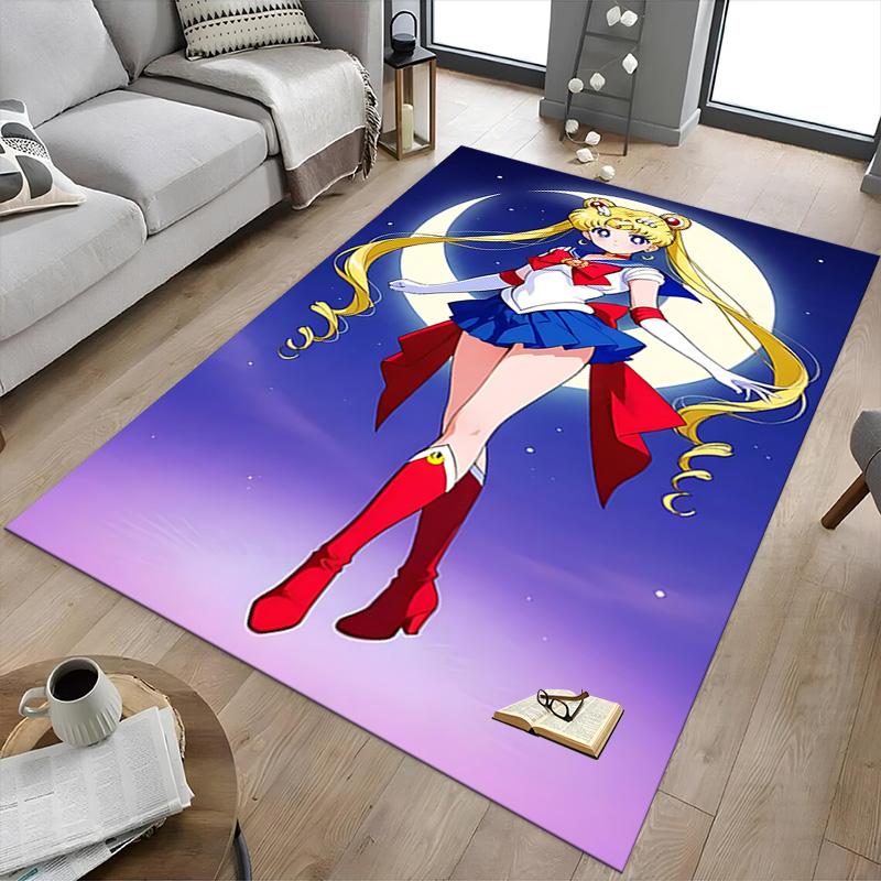 Moonlit Sailor Magic Carpet For Playroom Bedroom Living Room Sofa Home Decorkids Game Area Rug Nonslip Floor Mat