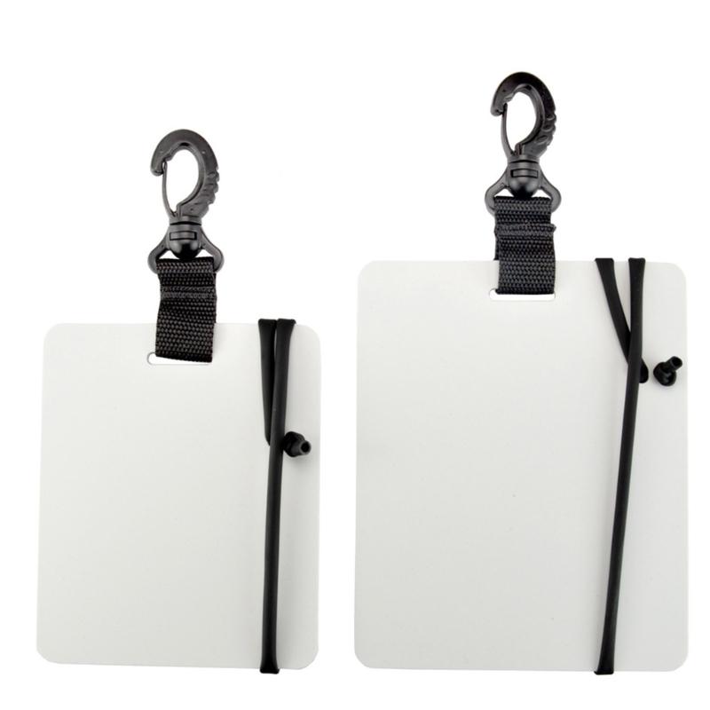 Scubas Diving Writing Plate with Pencil Underwater Writing Board Snorkeling Record Board Underwater Writing Board