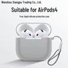 Solid Gray Silicone Case for AirPods Pro 2nd Gen & AirPods 3