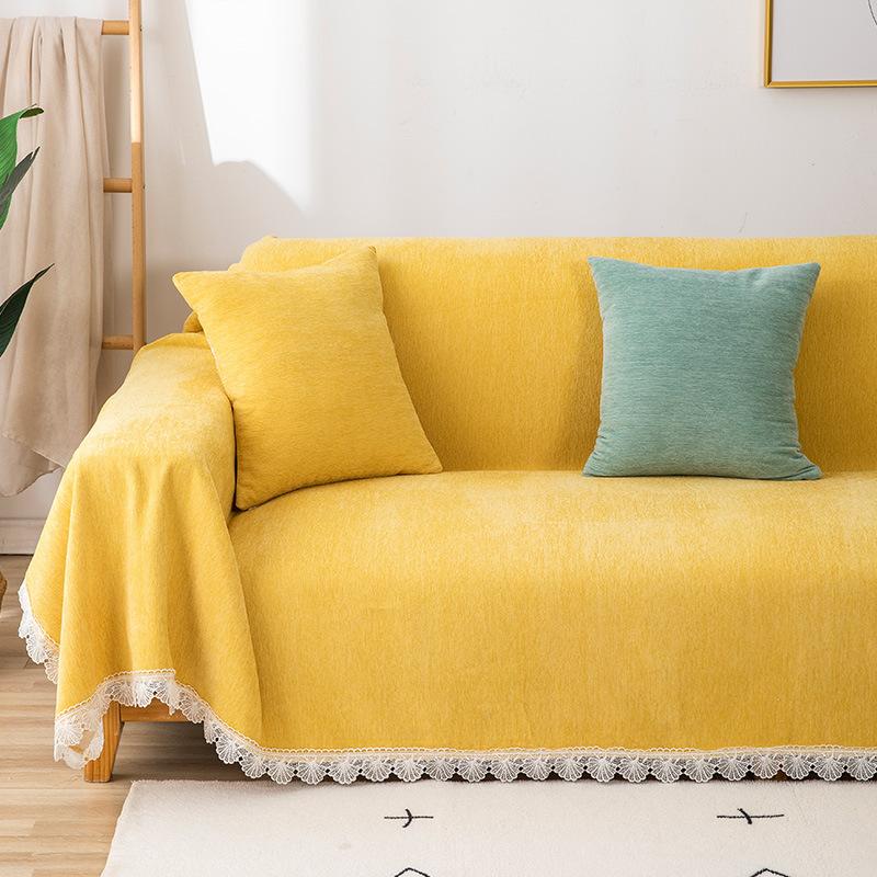 Sofa Modern Cloth Chenille Cover Simple Sofa Cushion Universal For All Seasons New Thickened Anticat Scratch Sofa Towel