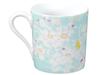 Okura Toen Toen X Bathed In Sunlight Mug [Okura Chiso] (blue) <Microwave Compatible> 107C-C308-B