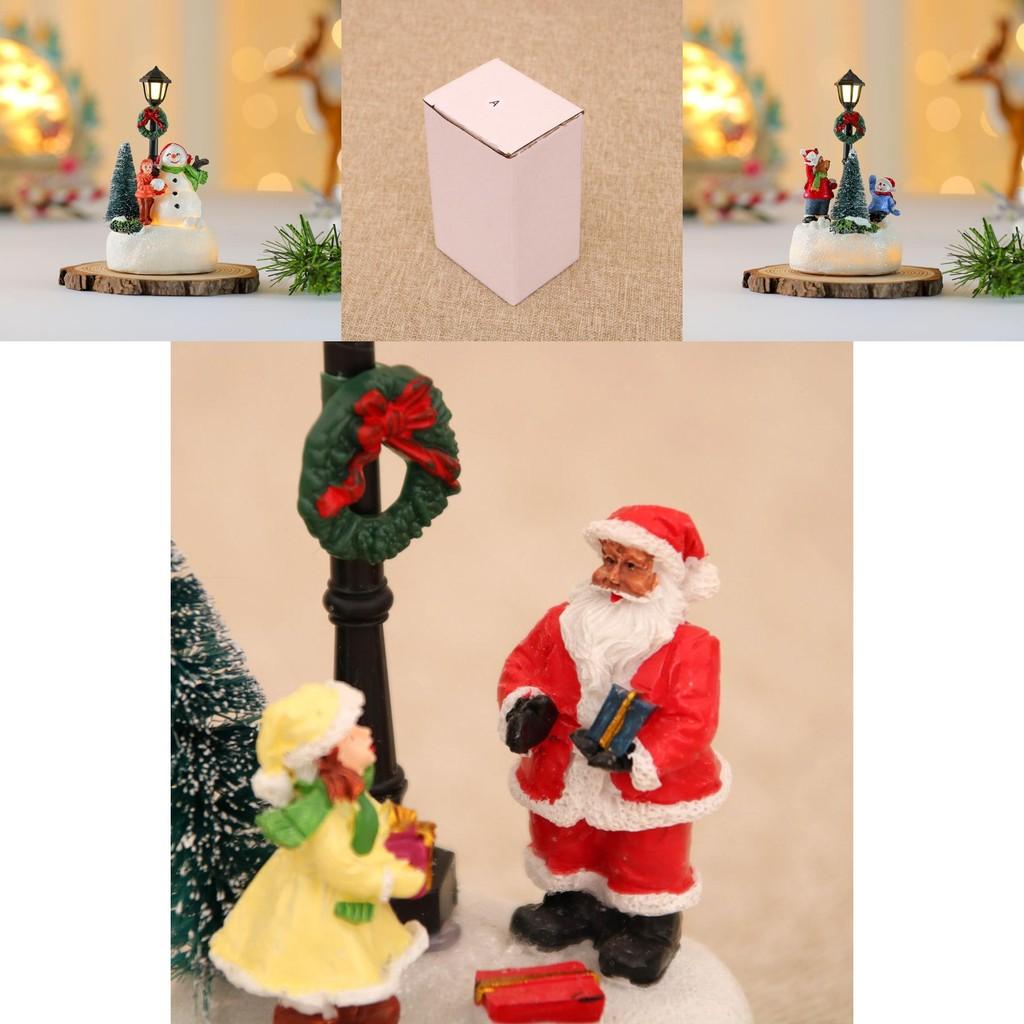 Christmas Resin Ornament With Led Lights For Holiday Decor And Gift Giving