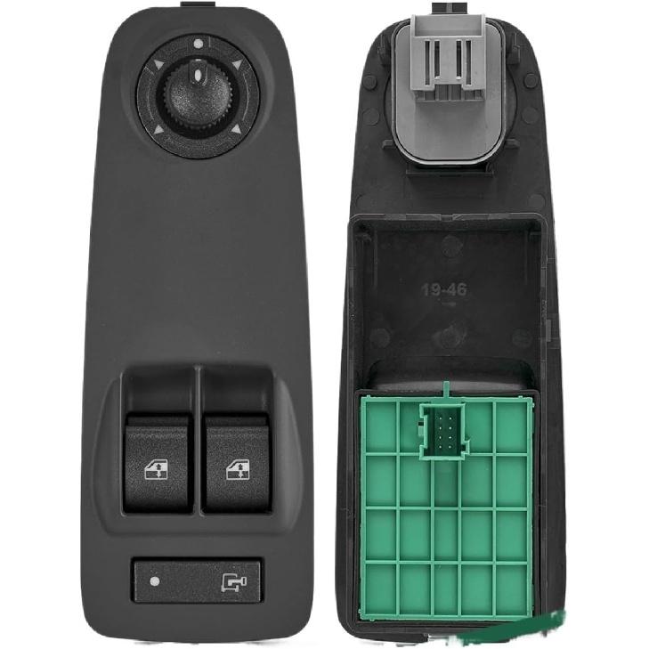 

Window Switch Button 12+8 PIN Electric Power Window Switch Button Driver Side Push/Fit For Peugeot Boxer Citroen Jumper Relay Fiat Ducato Doblo чёрный