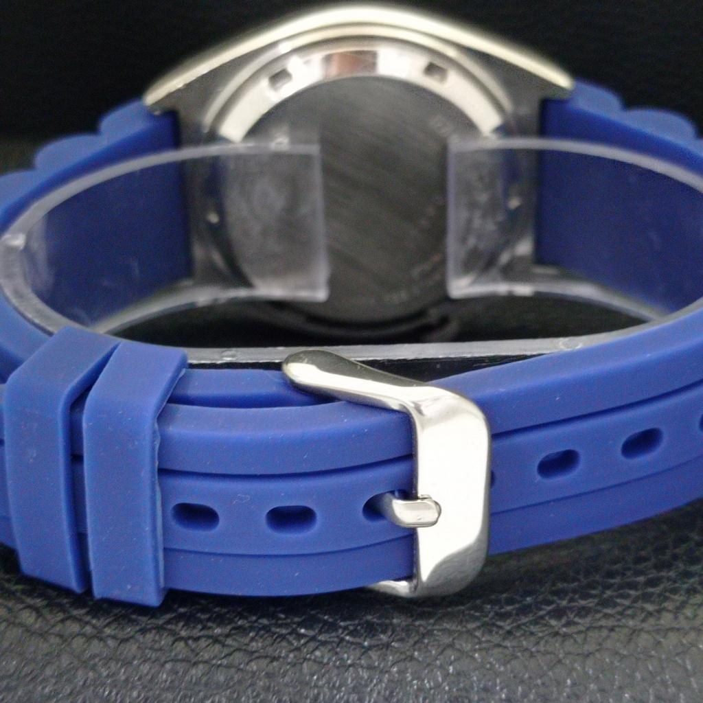 JAPAN VINTAGE SEIKO 5 AUTOMATIC 7009A MENS BLUE COLOR DIAL WATCH a701514-5 R206b-a701514