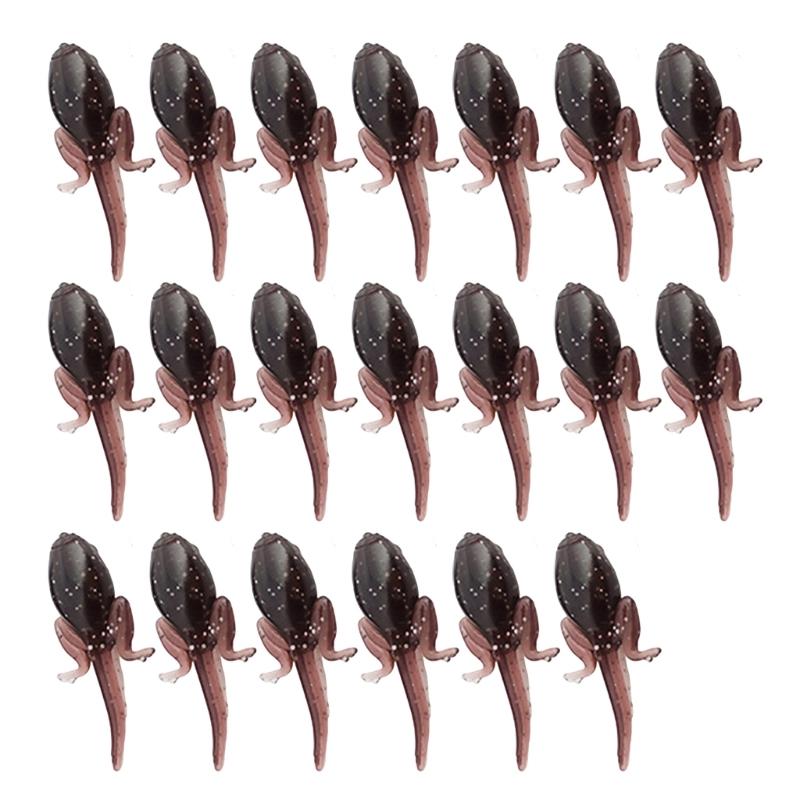 

20pcs Simulation Baits Fishing Lures Artificial Baits Tiny Baits for Trout Freshwater Saltwater Fishing Tackle size S