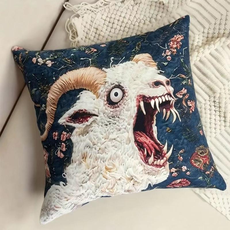 Charm Animal Designs Pillow Cover 45Cm Machine Washable For Couch Chair