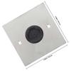 Stainless Steel Socket Cover Blank Outlet Wall Plate Protective Decorative Toggle Switch Plates Electric Door Controller