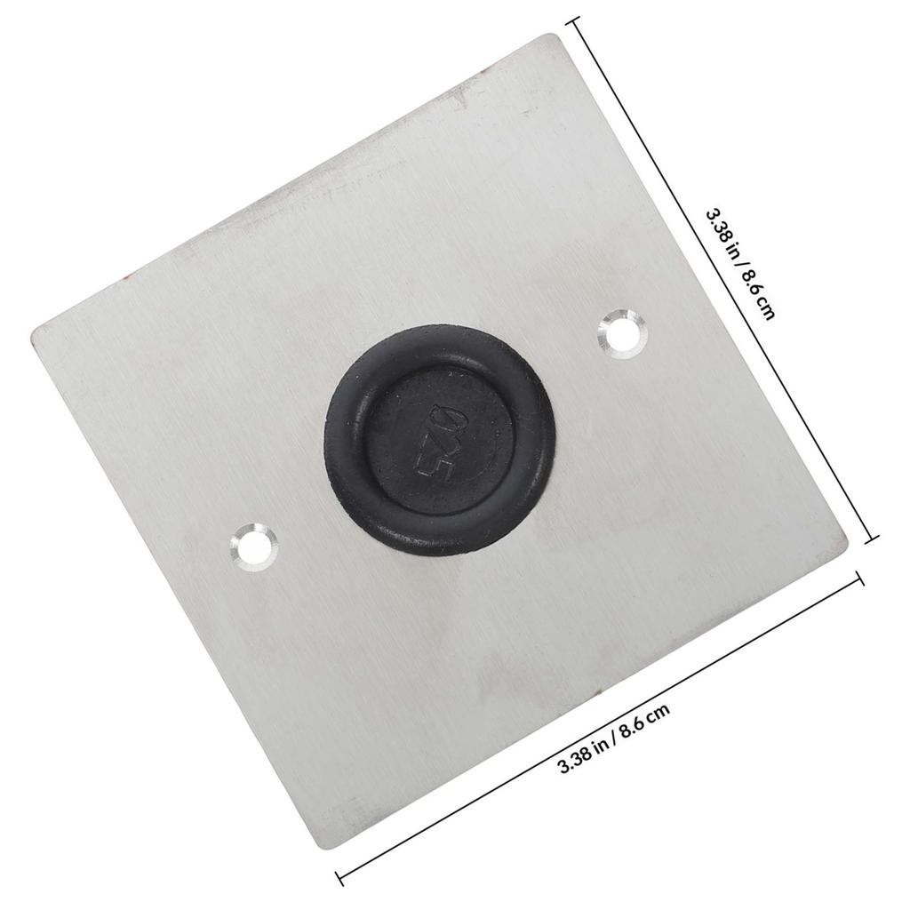 Stainless Steel Socket Cover Blank Outlet Wall Plate Protective Decorative Toggle Switch Plates Electric Door Controller