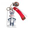 Adorable Bugs Bunny Keychain Cute Daffy Duck Accessory For Backpack And Keys