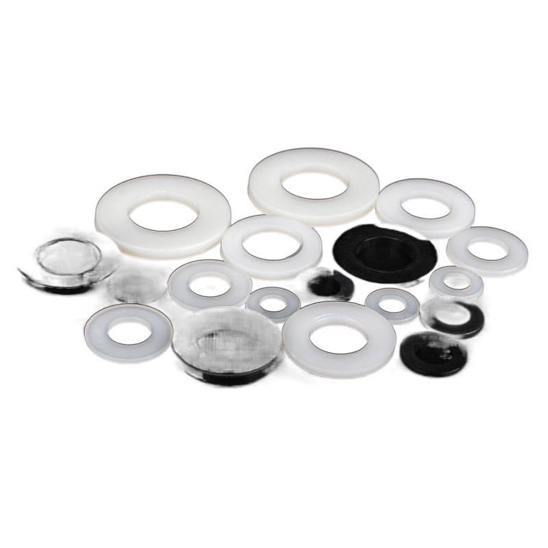 Nylon Isolerande Bricka med Stegtyp 3-35, Hane-Hona Skruvhylsa
