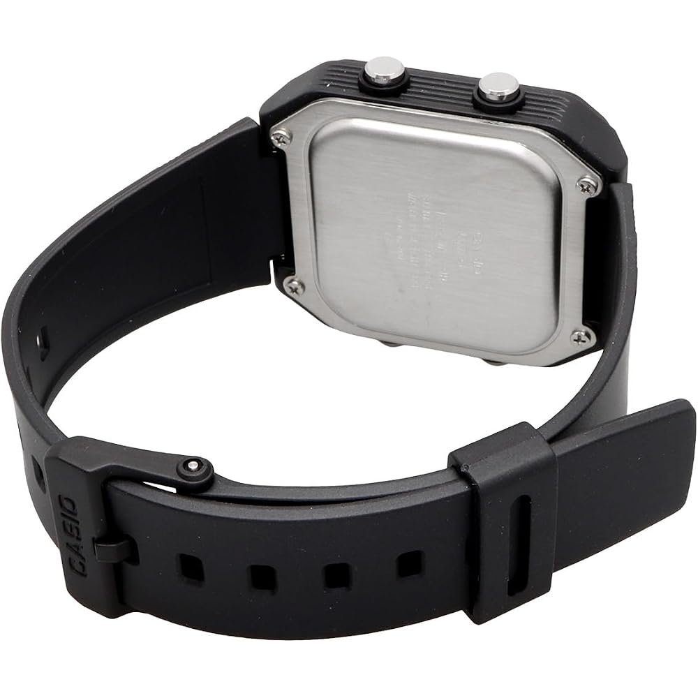Casio CASIO Digital Watch W-221H-1AV World Time Display Unisex Black Overseas Model [Parallel I...