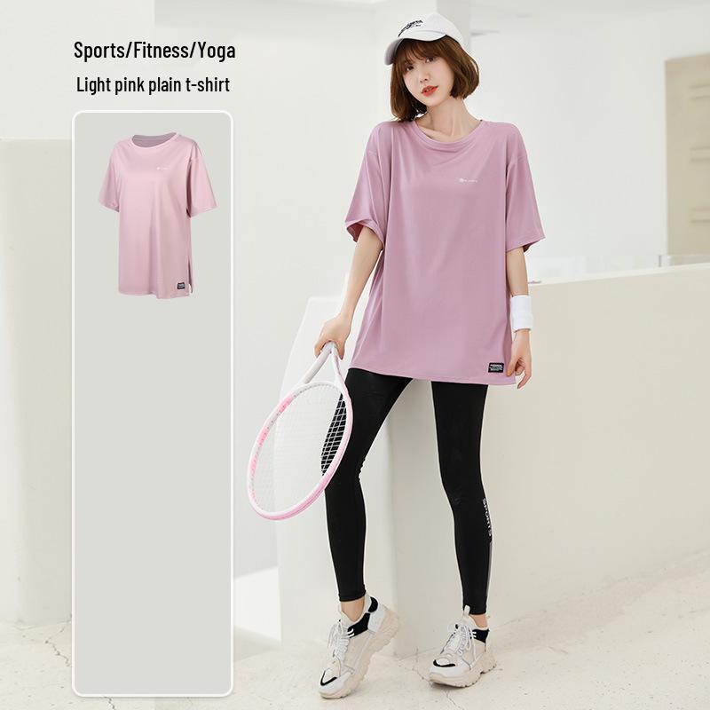 

Жіночий літній комплект великого розміру для йоги та фітнесу: Спортивний одяг вільного крою XXL