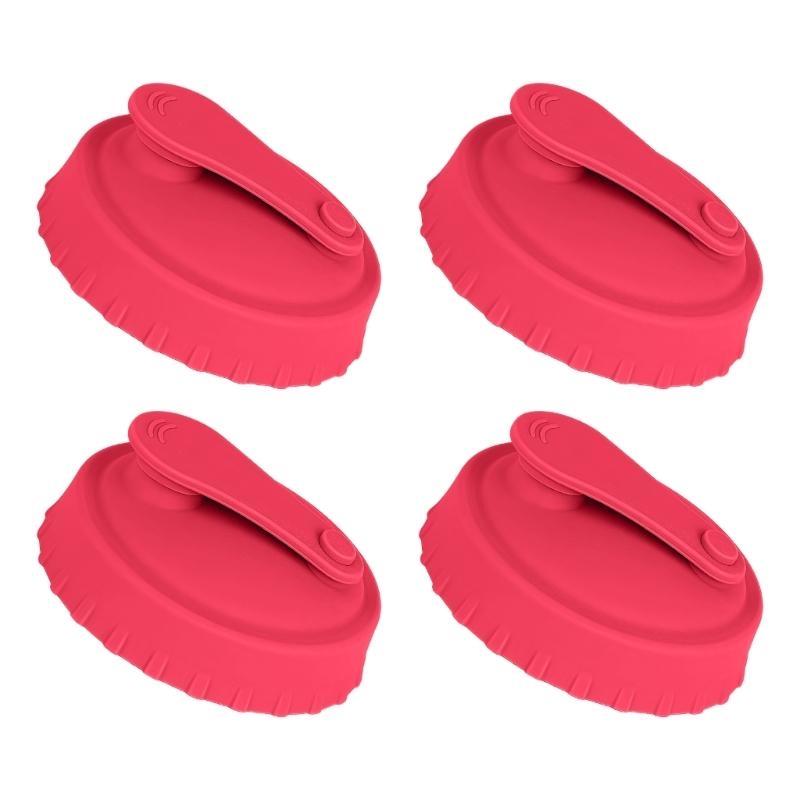 Efficient Silicone Can Covers Preserve Beverage Leak Proof Design Universal Fit Most Can Dishwasher Safe Sustainable