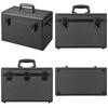 HAKUBA Camera Case Hard Case Aluminum Frame ABS Resin Panel All Black HC-01L 15.2L & AC-HC01-LBK