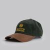 Human & Cat FFOUND3 CORDUROY/PEACH BALL CAP_GREEN