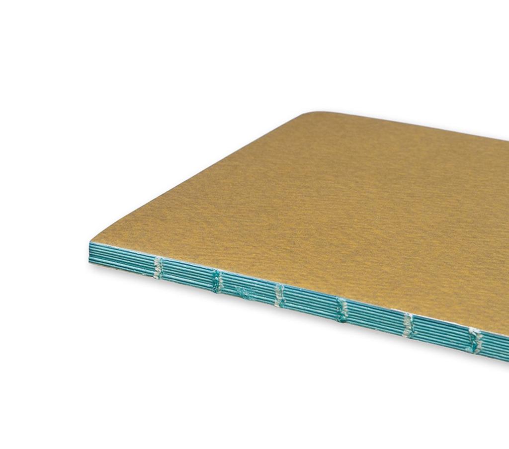 Moleskine Chapters Journal, Liniert, Tawny Olive, Schmales Taschenformat