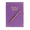 Something Different Book Of Spells Amethyst Crystal Notebook with Pen