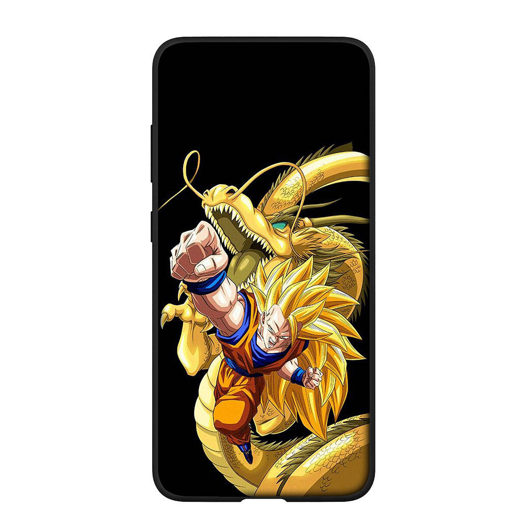 Phone Case for iPhone 17 15 16 Plus Redmi Note 14 12 11 13 Pro Max Huawei P30 P20 Lite OPPO A60 A40 A80 A38 A54 Cartoon Dragon Gokus Ball Vegeta Cover
