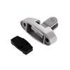 SHENGHUI Pair Boat Bimini Top Deck Swivel Hinges Side Mount Stainless Steel 316 Marine
