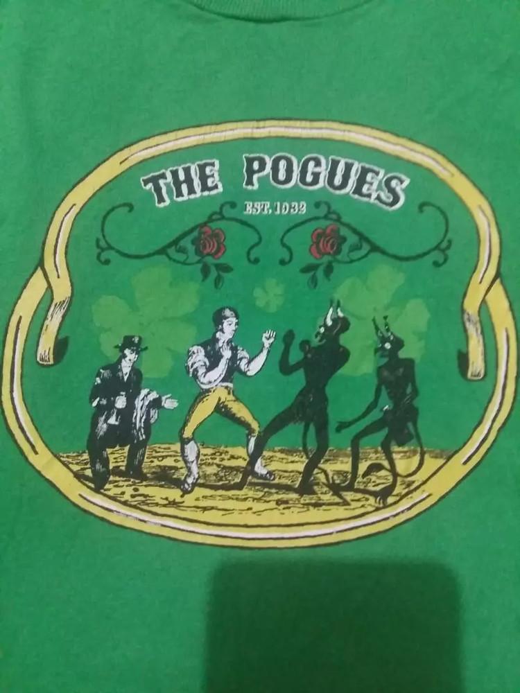The Pogues Shirt, The Pogues Band T Shirt Full Size S-5XL Unisex T-Shirt S