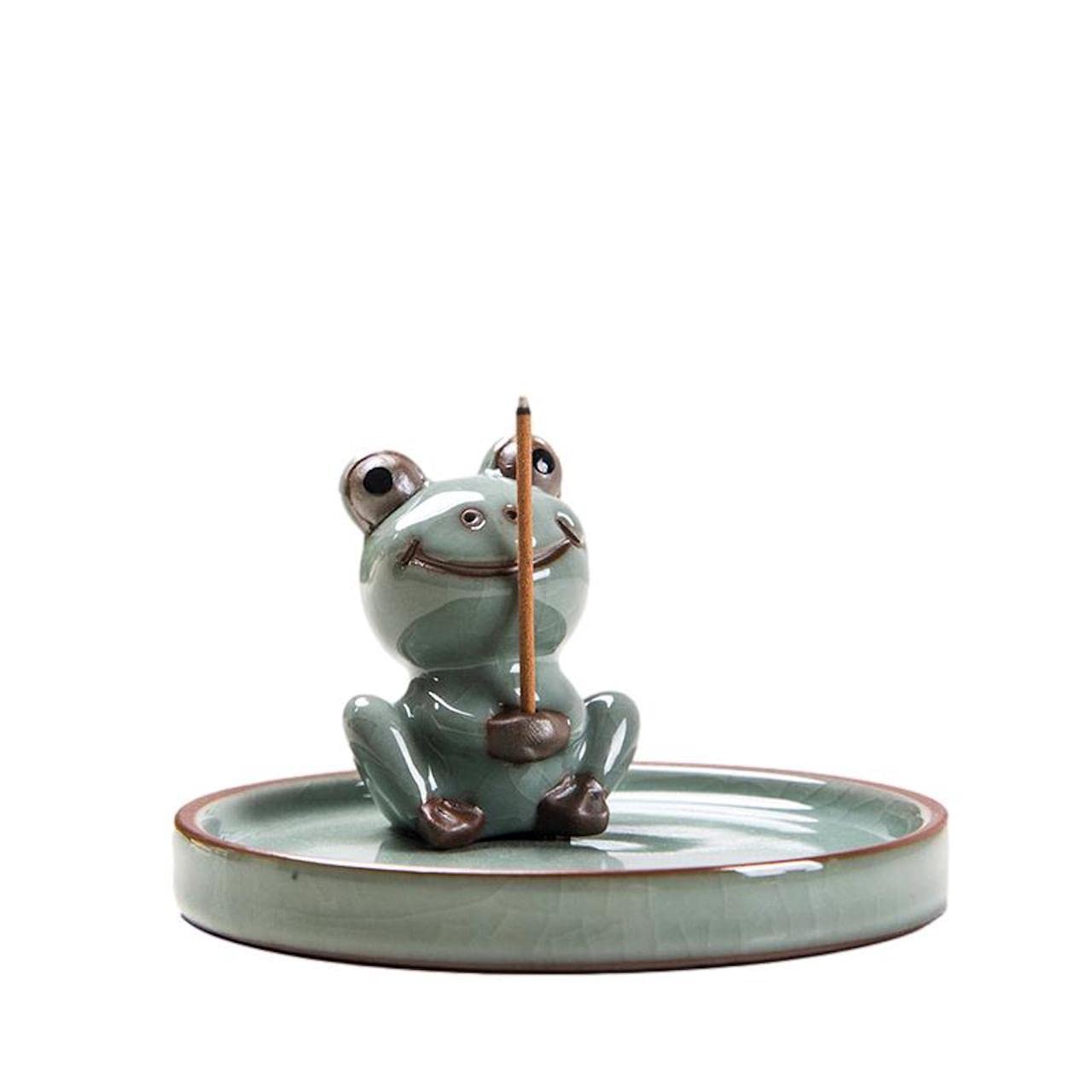 

[Queen-b] Frog Incense Holder, Incense Stick Holder, Incense Stick Holder, Incense Stick Holder (C)