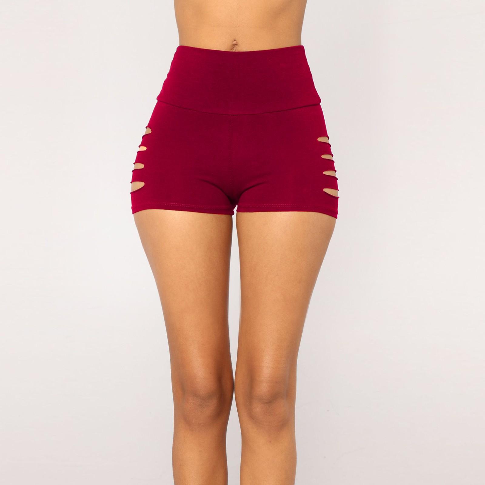 

Женские однотонные эластичные леггинсы для фитнеса, узкие спортивные лоскутные брюки для йоги S винный