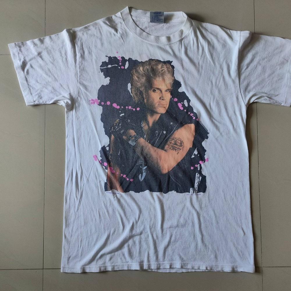 BILLY IDOL vintage white tshirt Unisex T-Shirt S
