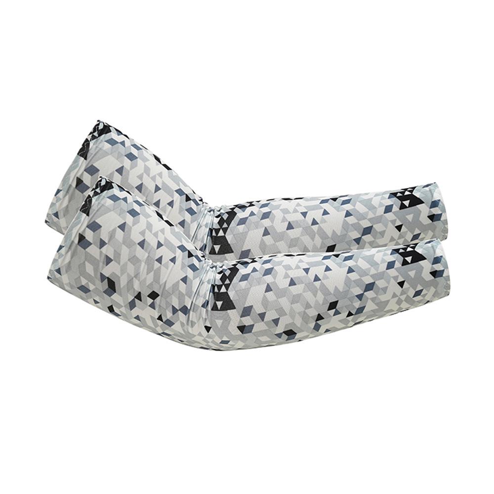 Summer Sunscreen Ice Silk Arm Sleeves: Breathable, UV Protection for Outdoor Cycling and Fishing