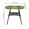 Portable Camping Table with Storage Bag Compact Picnic Shelf