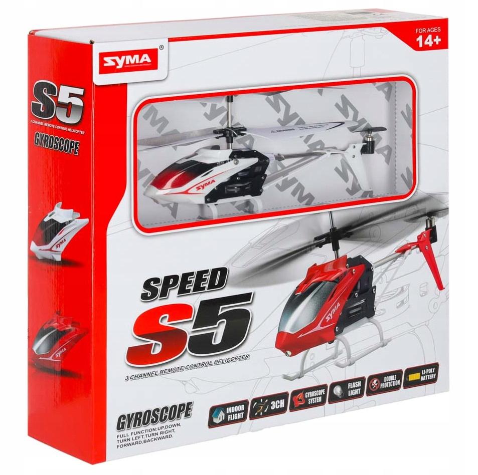 [PACZB] Remote-controlled helicopter red Z3440