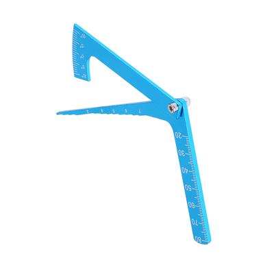 RC Accessory Blue, Adjusting Height And Wheel Rc Camber Gauge Ruler Car Camber Tool